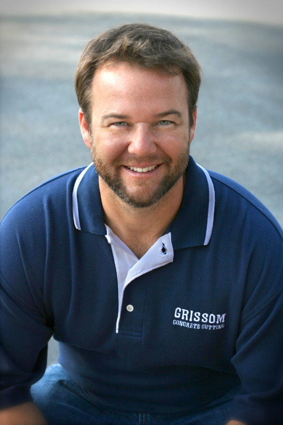 Bryan Grissom owner of Grissom Concrete Cutting